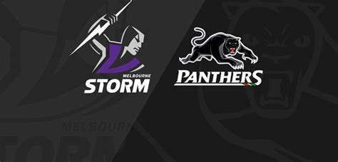 Storm v Panthers .